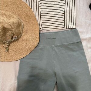 Sleek Sage Bike Shorts for Women